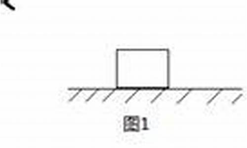 一木箱放在水平地面上-如图所示,在一水平地面上,木箱重400n