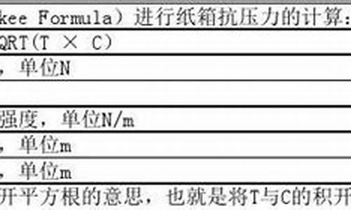 包装木箱承重计算公式-包装木箱尺寸怎么算